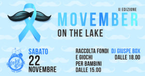 Banner MOVEMBERON THE LAKE 2025 - Rugby Alto Garda