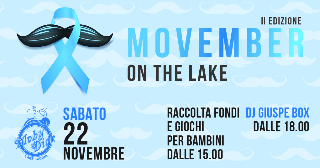 Banner MOVEMBERON THE LAKE 2025 - Rugby Alto Garda
